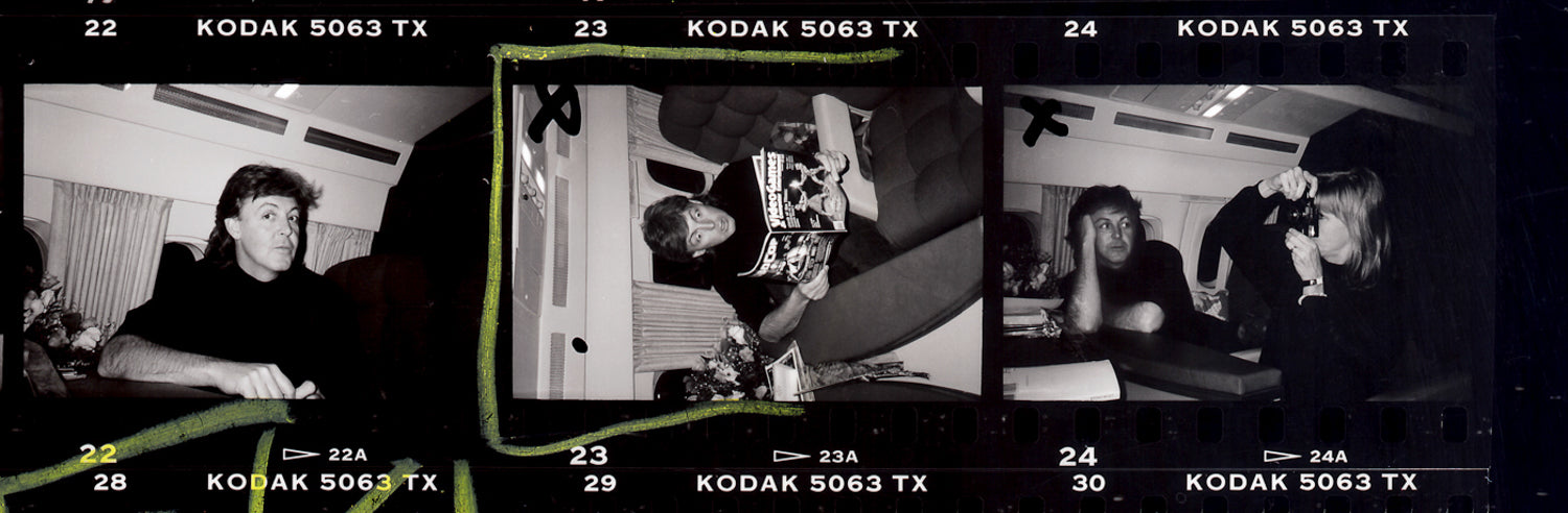 Paul and Linda McCartney